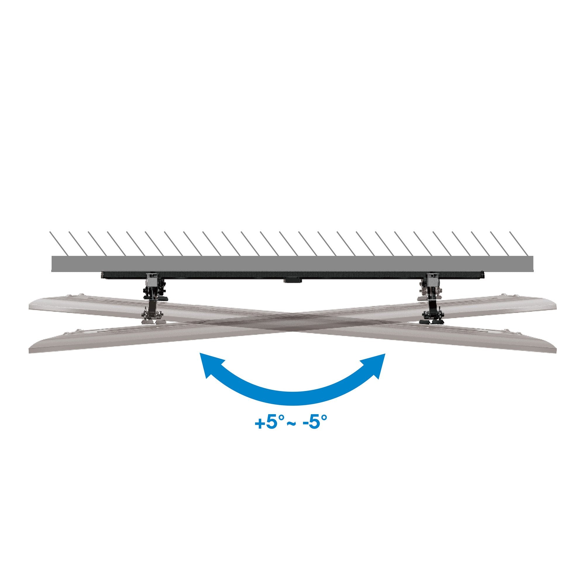 EAN 0766623461863 - Manhattan 461863 soporte para TV 2,29 m (90") Negro imagen 10