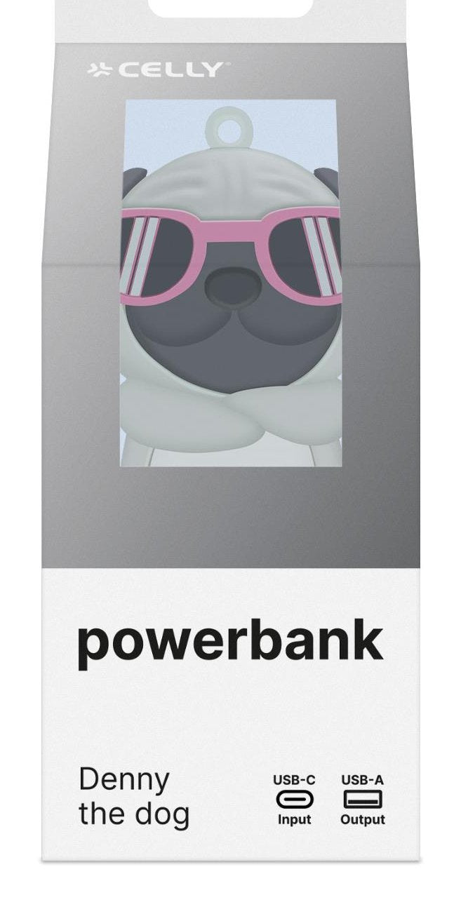 EAN 8021735218555 - Celly PBDOG batería externa Polímero de litio 2600 mAh Gris imagen 4