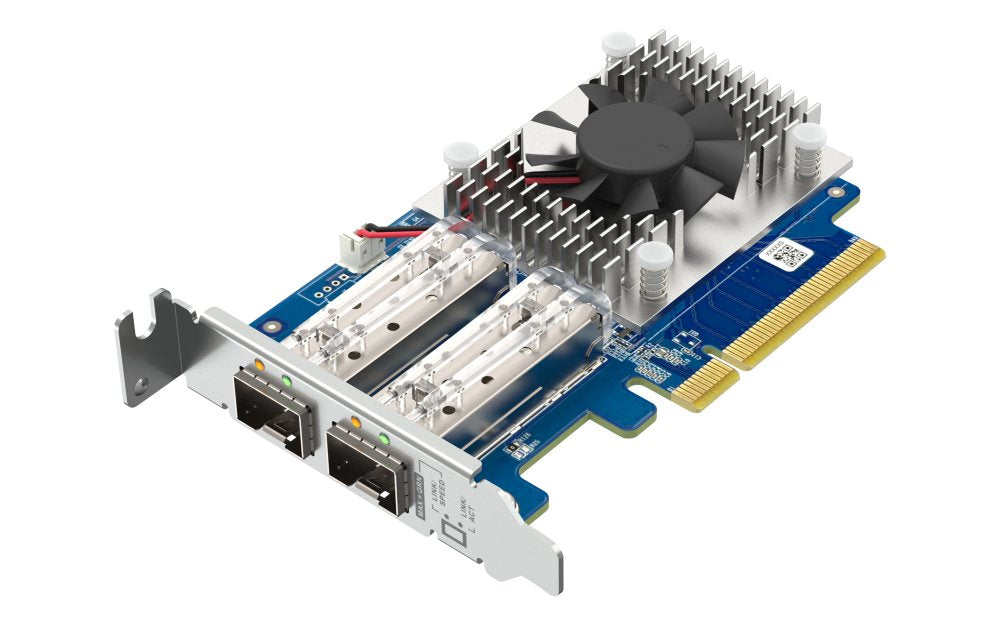 Qnap Qxg-10g2sf-Nxe Módulo De Expansión Pcie 3.0 X8 Perfil Bajo Gigabit Ethernet / 10 Gigabit Sfp+ X 2