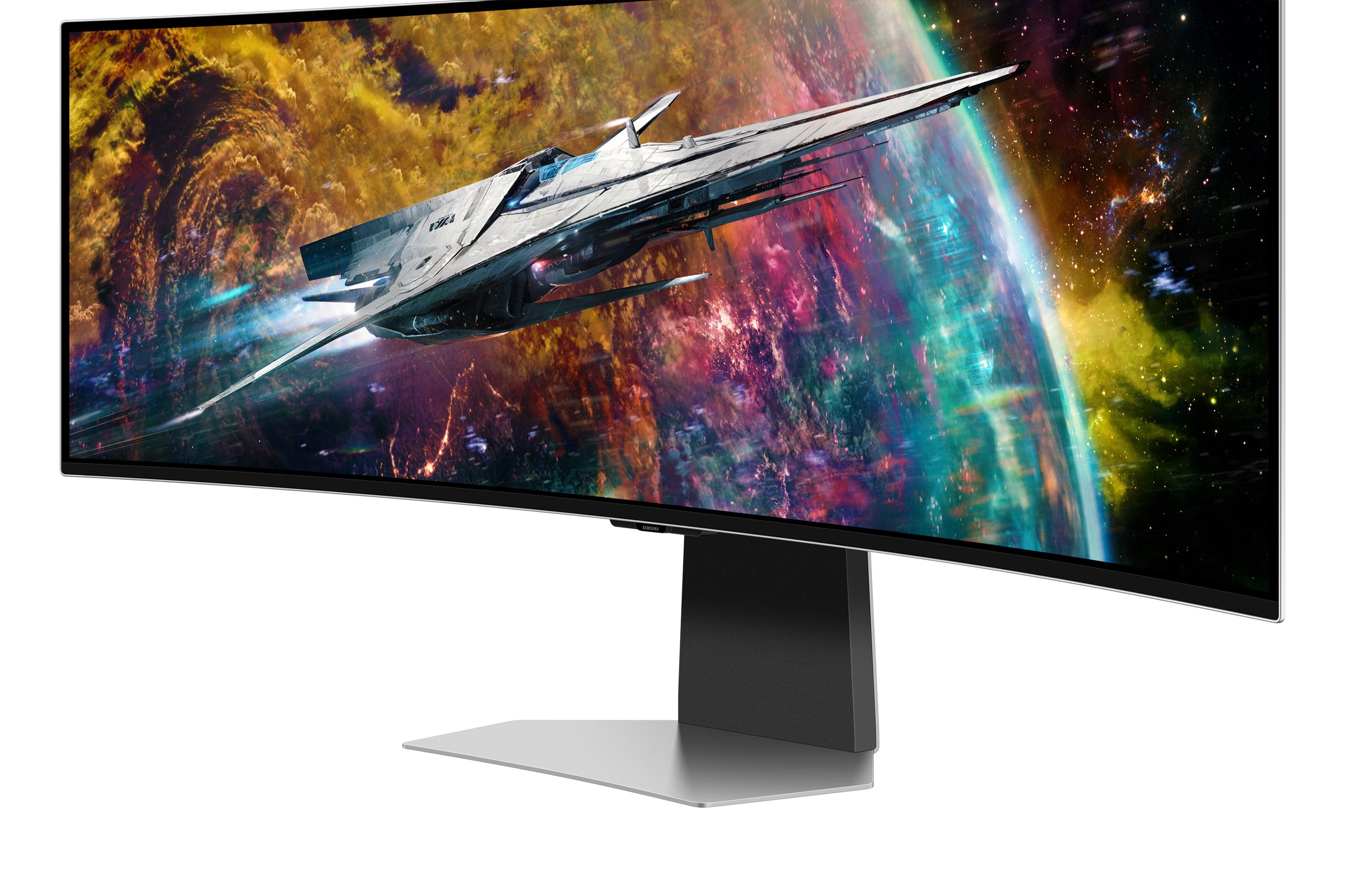 EAN 8806094969658 - Samsung G95SC pantalla para PC 124,5 cm (49") 5120 x 1440 Pixeles Dual QHD OLED Plata imagen 22