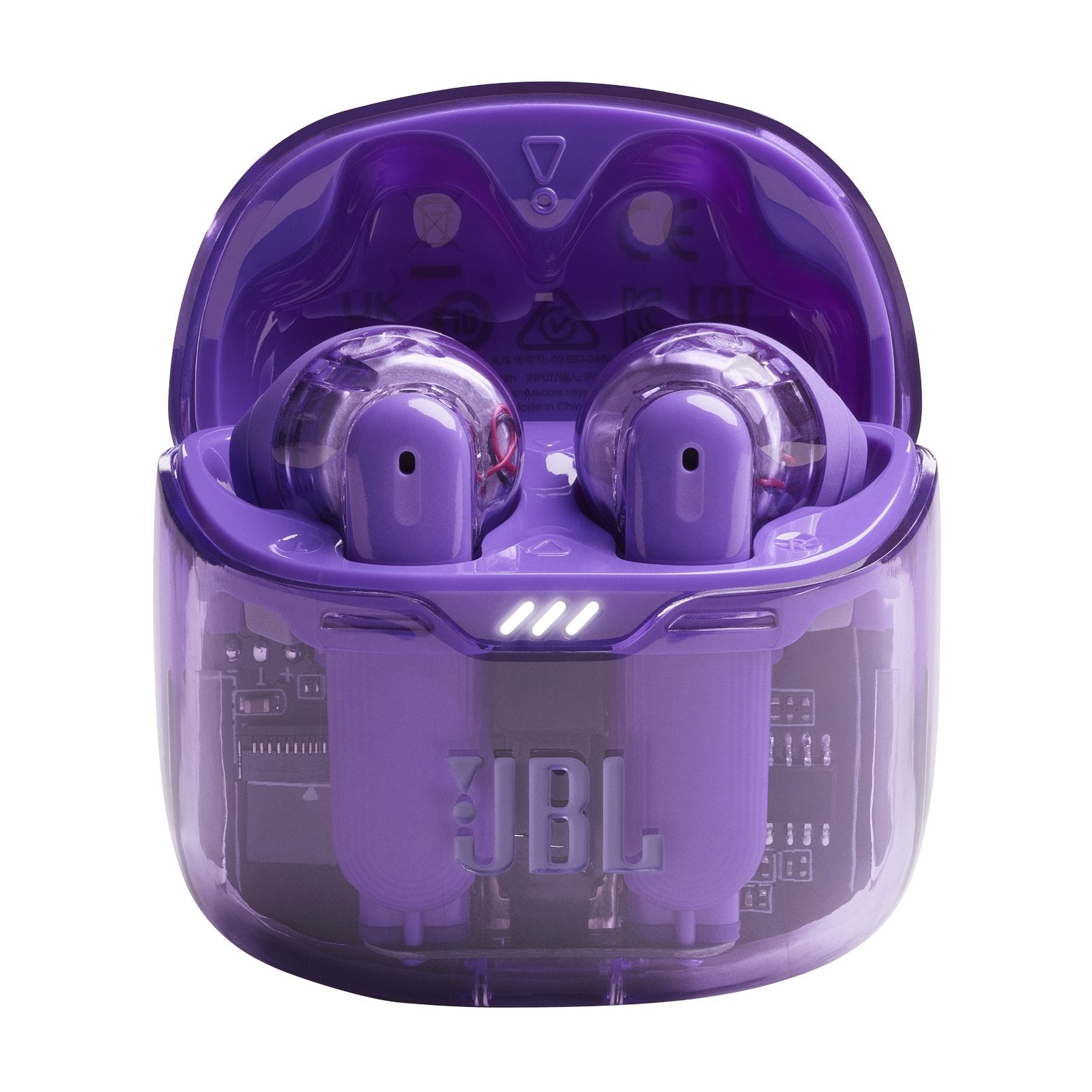 Auriculares Jbl Tune Flex Ghost Edition Púrpura Bluetooth