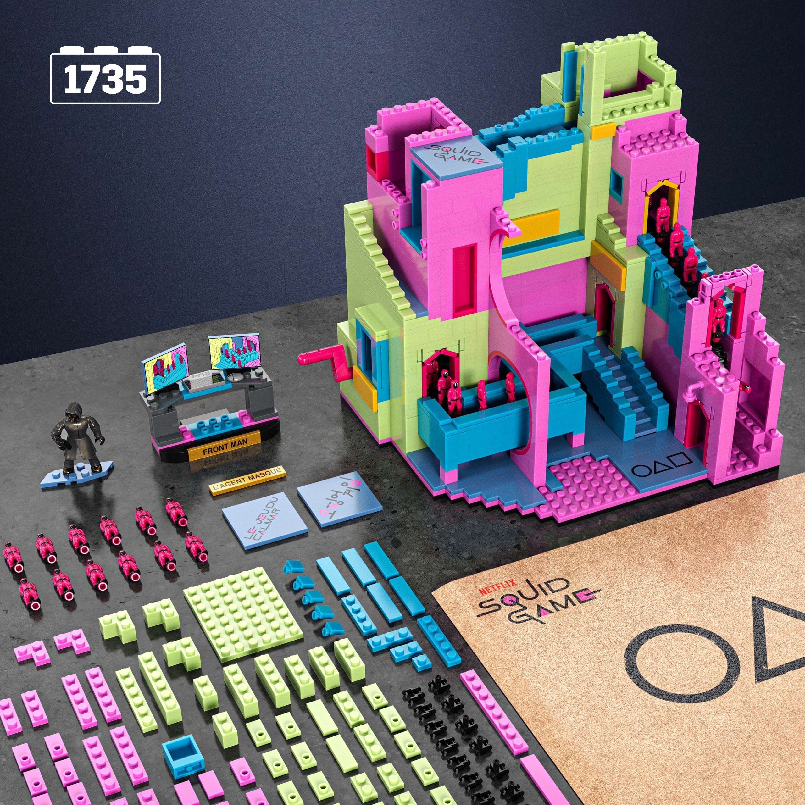 Mattel Mega Showcase Squid Game Set Hyl45