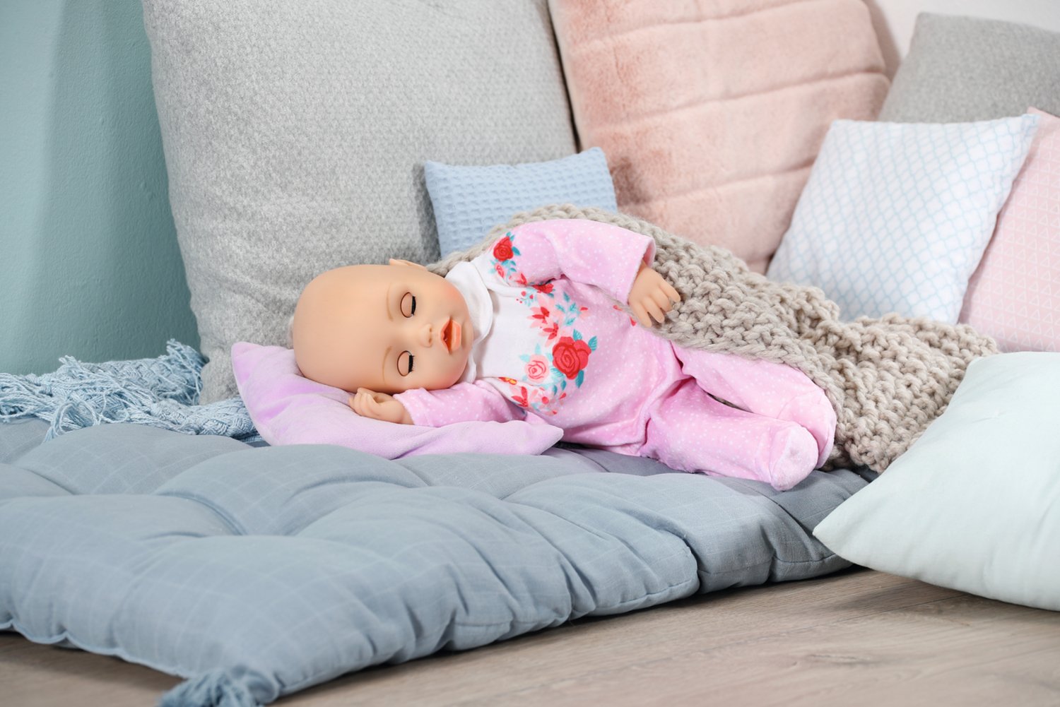 Zapf Creation Baby Annabell® Pelele Flores Rosas 43cm 706817