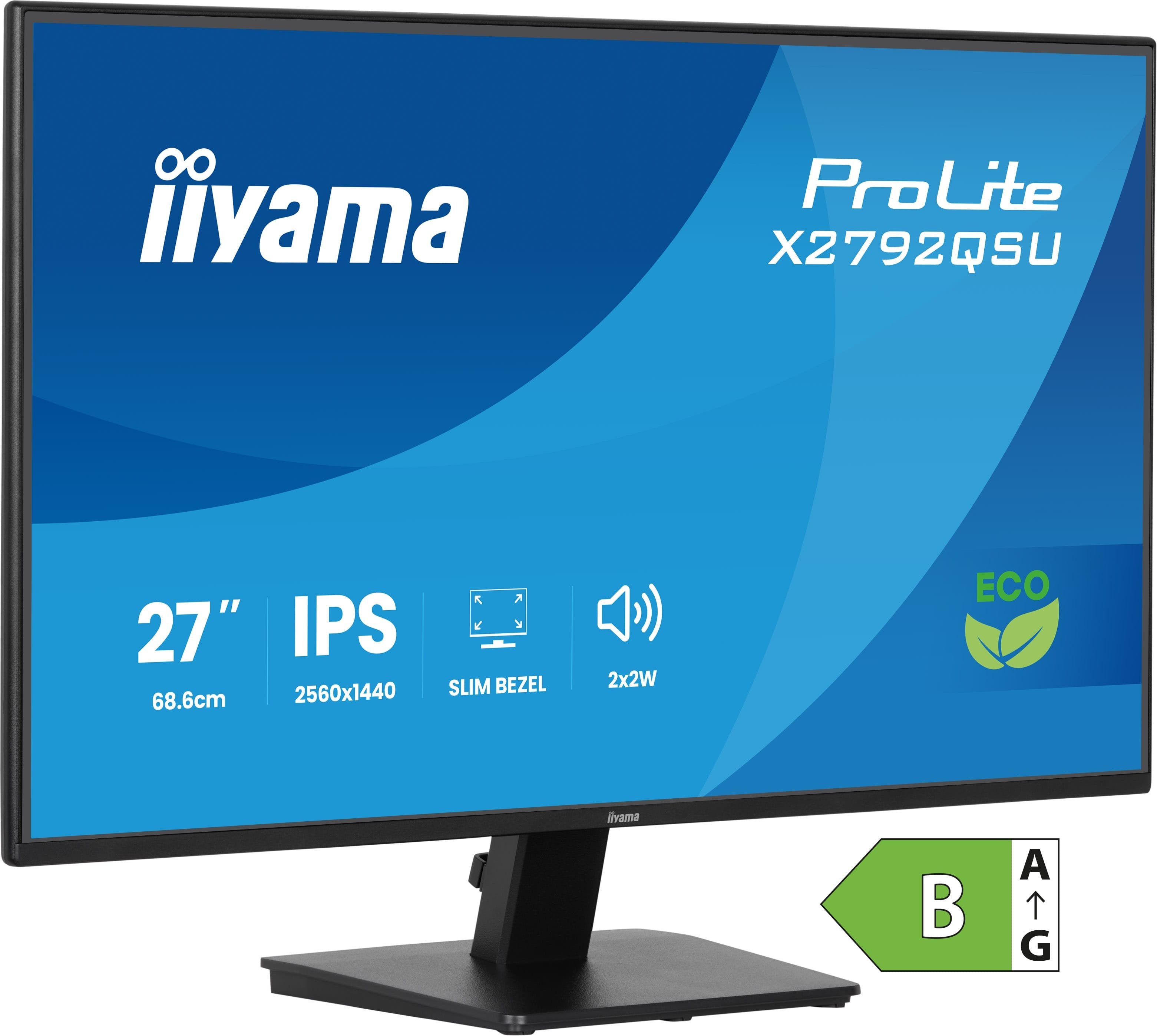 EAN 4948570126170 - iiyama ProLite X2792QSU-B1 pantalla para PC 68,6 cm (27") 2560 x 1440 Pixeles Quad HD LED Negro imagen 1