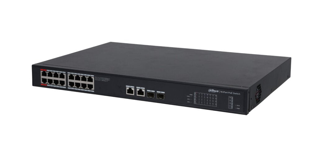 Dahua Dh-Pfs3220-16gt-190 20-Port Unmanaged Gigabit Switch Con 16-Port Poe