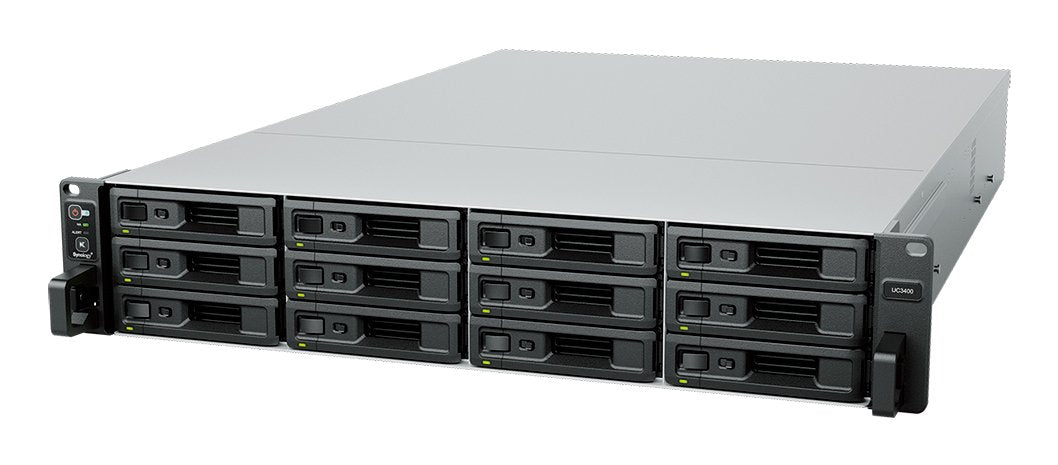 EAN 4711174725205 - Synology UC3400 servidor de almacenamiento NAS Bastidor (2U) Intel® Xeon® D D-1541 8 GB DDR4 0 TB imagen 2