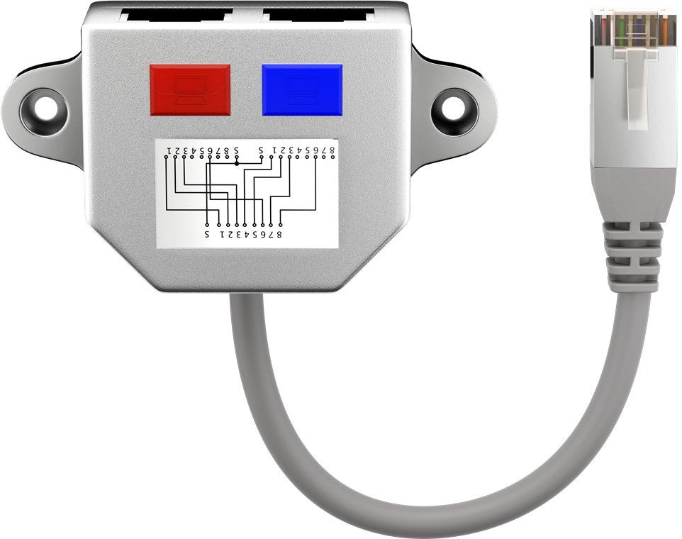EAN 4040849689086 - Goobay 68908 cable de red Plata 0,15 m Cat5 imagen 1