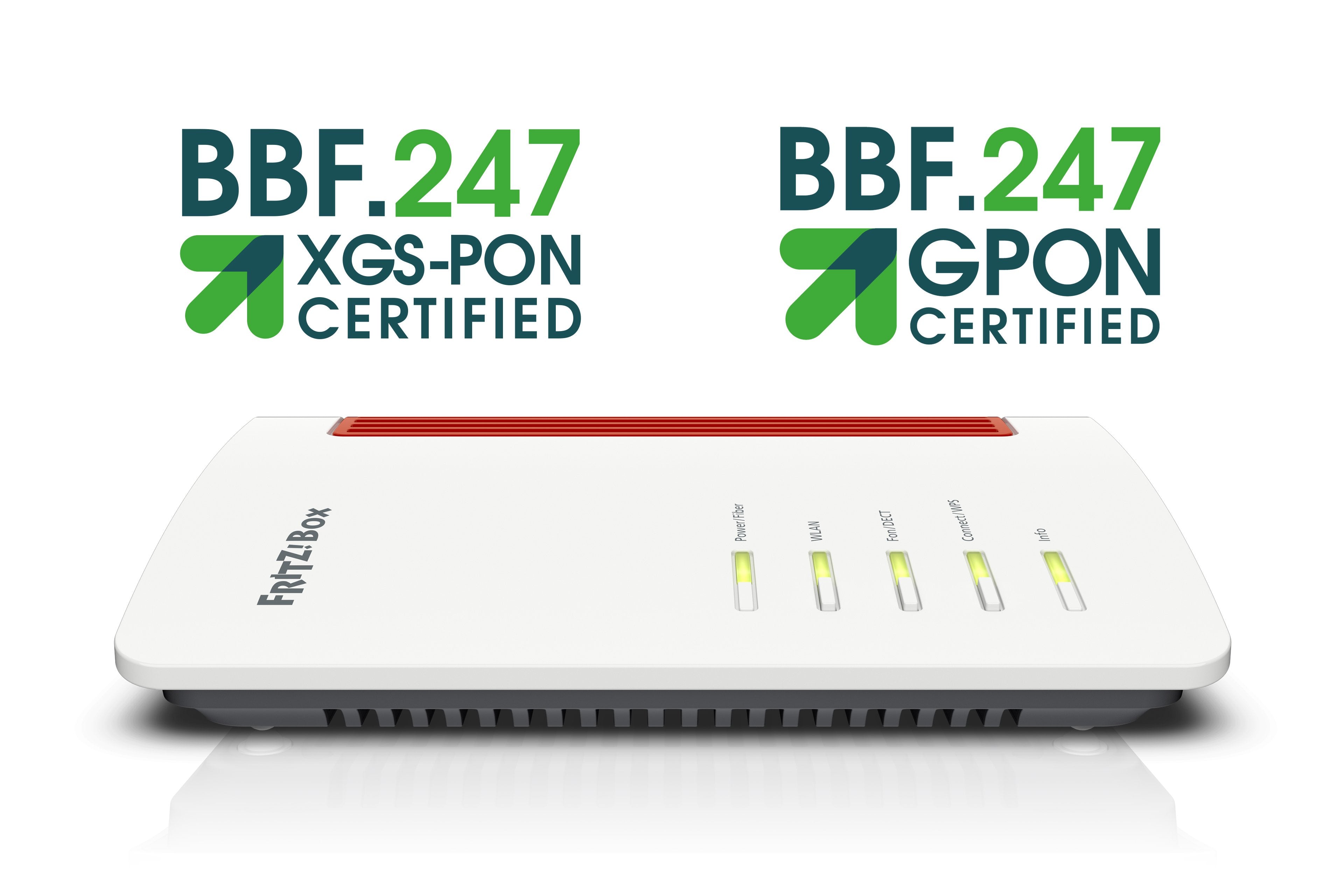 EAN 4023125029592 - Box FRITZ! 5530 (WITH SFP XGSPON) router inalámbrico Gigabit Ethernet Doble banda (2,4 GHz / 5 GHz) Blanc imagen 6