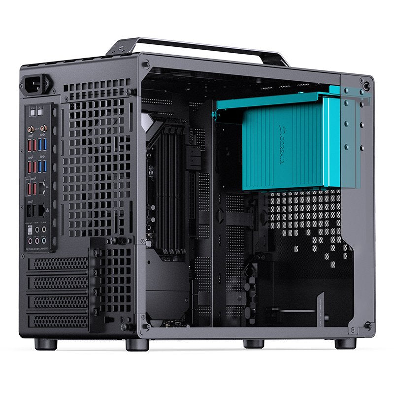 Jonsplus Z20 Micro-Atx Carcasa, Con Tragegriff - Negro