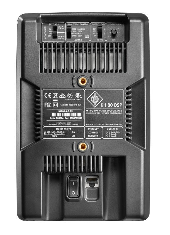Neumann Kh 80 Dsp A G - Monitor De Estudio Activo De 2 Vías (4«+1»)