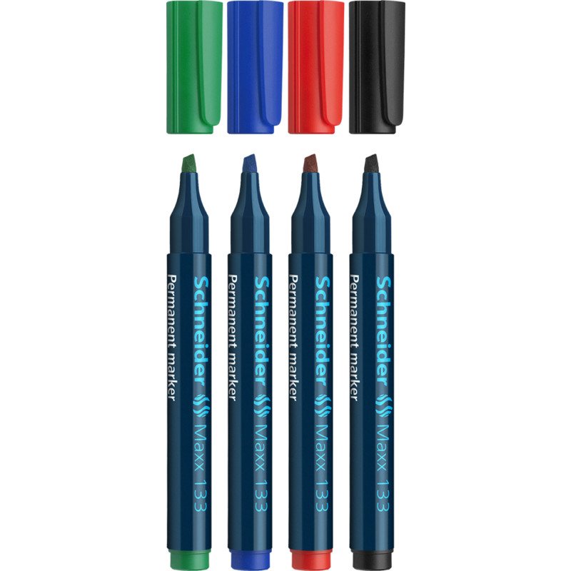 Schneider Schreibgeräte Maxx 133 Permanentmarker 1.0 - 4.0 Mm Multicolor