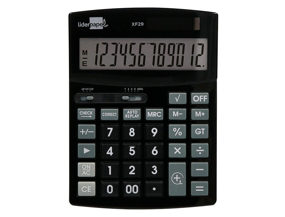 Calculadora Liderpapel Xf29 Básica Negro
