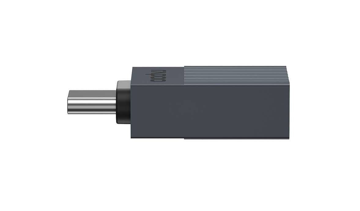 Rapoo Usb-C Adapter Grau Usb-C Auf Usb-A