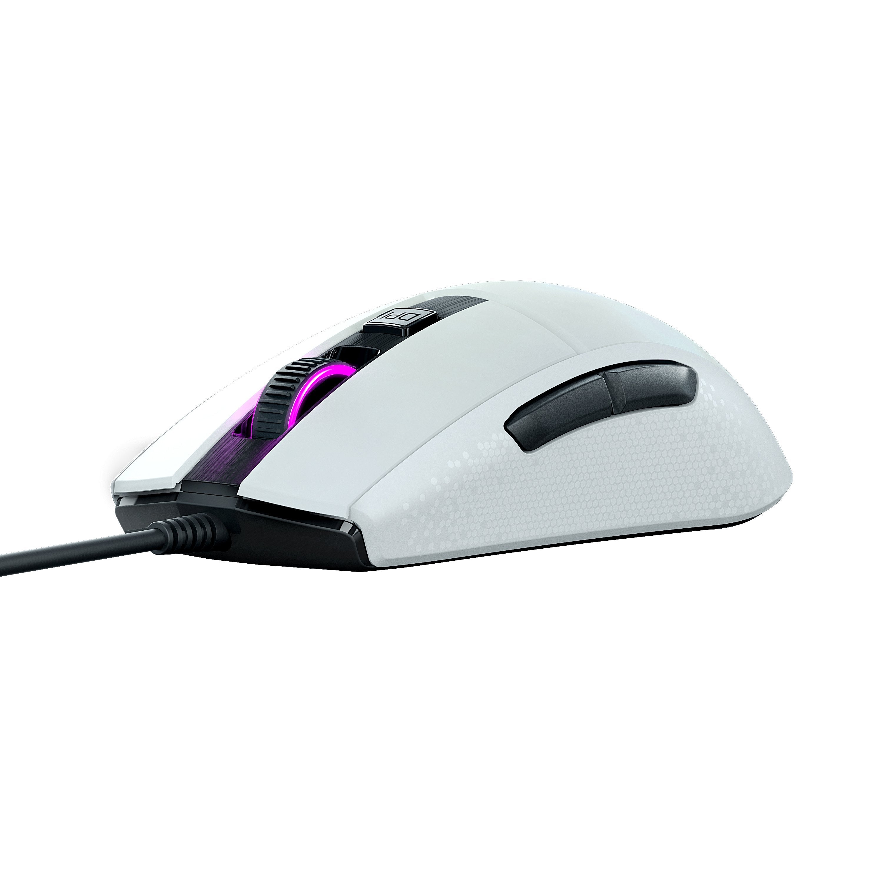 Raton Para Juegos Roccat Burst Core Blanco Rgb