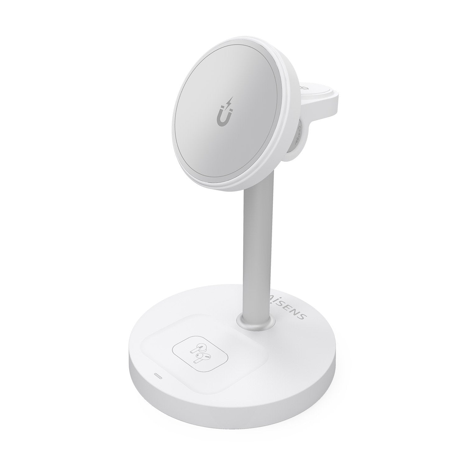 EAN 8435739903520 - AISENS ASCH-15W3WC065-W cargador de dispositivo móvil Auriculares, Smartphone, Reloj inteligente Cargador imagen 1