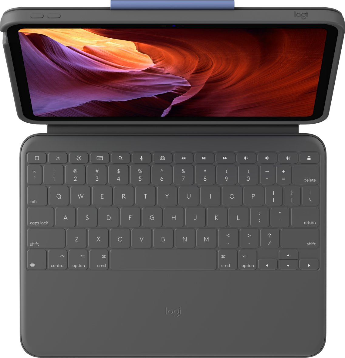EAN 5099206106710 - Logitech 920-011200 teclado para móvil QWERTZ Alemán Smart Connector Grafito imagen 2