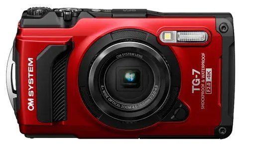 Camara Olympus Tg-7 Digital Red