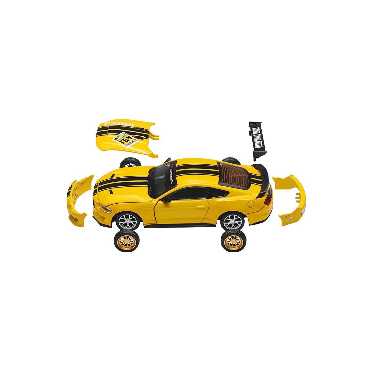 Jamara Ford Mumang Gt 1:42 2in1 Amarillo 3+