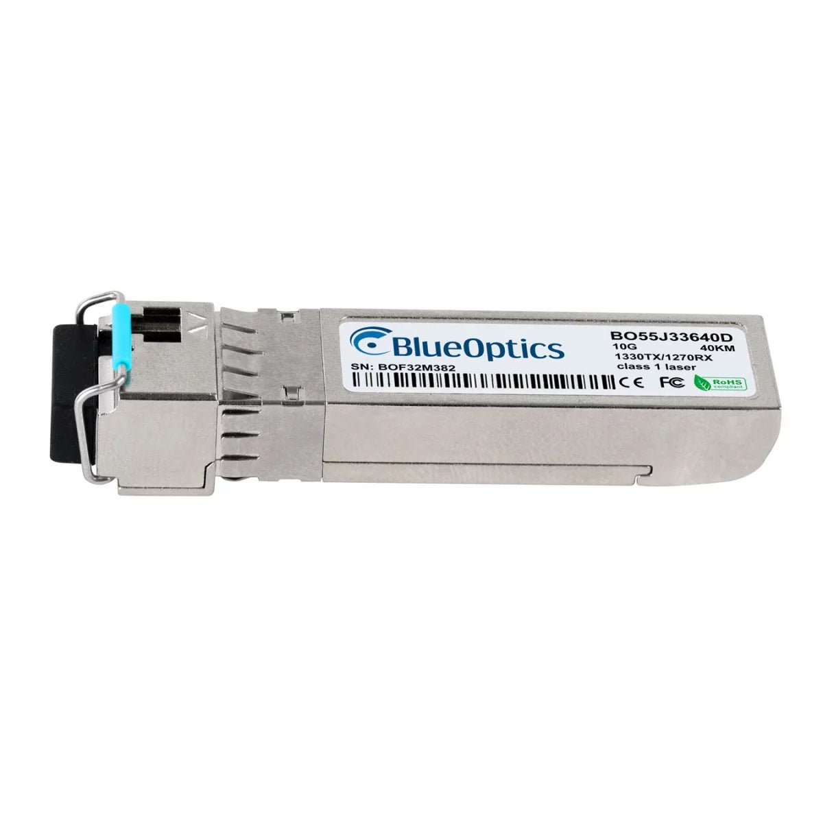 Blueoptics Calix 100-01511 Blueoptics Bo35j15640d Sfp+ Transceiver, 10gbase-Er, Singlemode Fiber, 1550nm, 40km