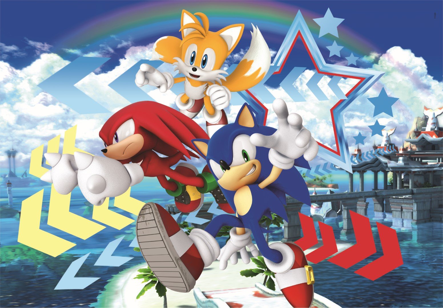 Puzzle Sonic The Hedgehog 104pzs