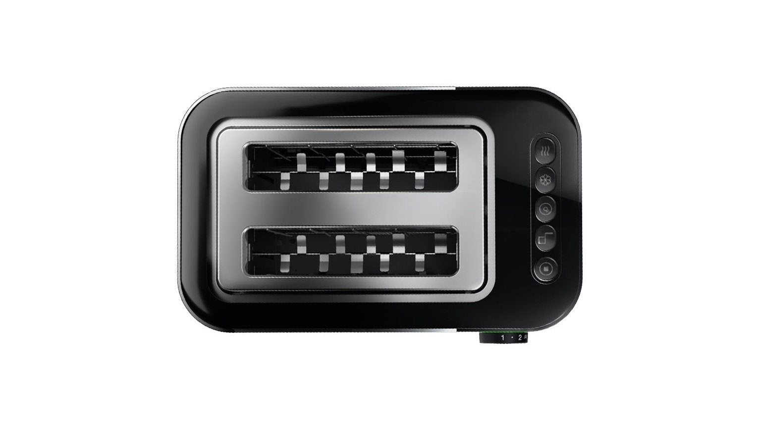 Ht 5015 Bk Toaster Schwarz Edelstahl