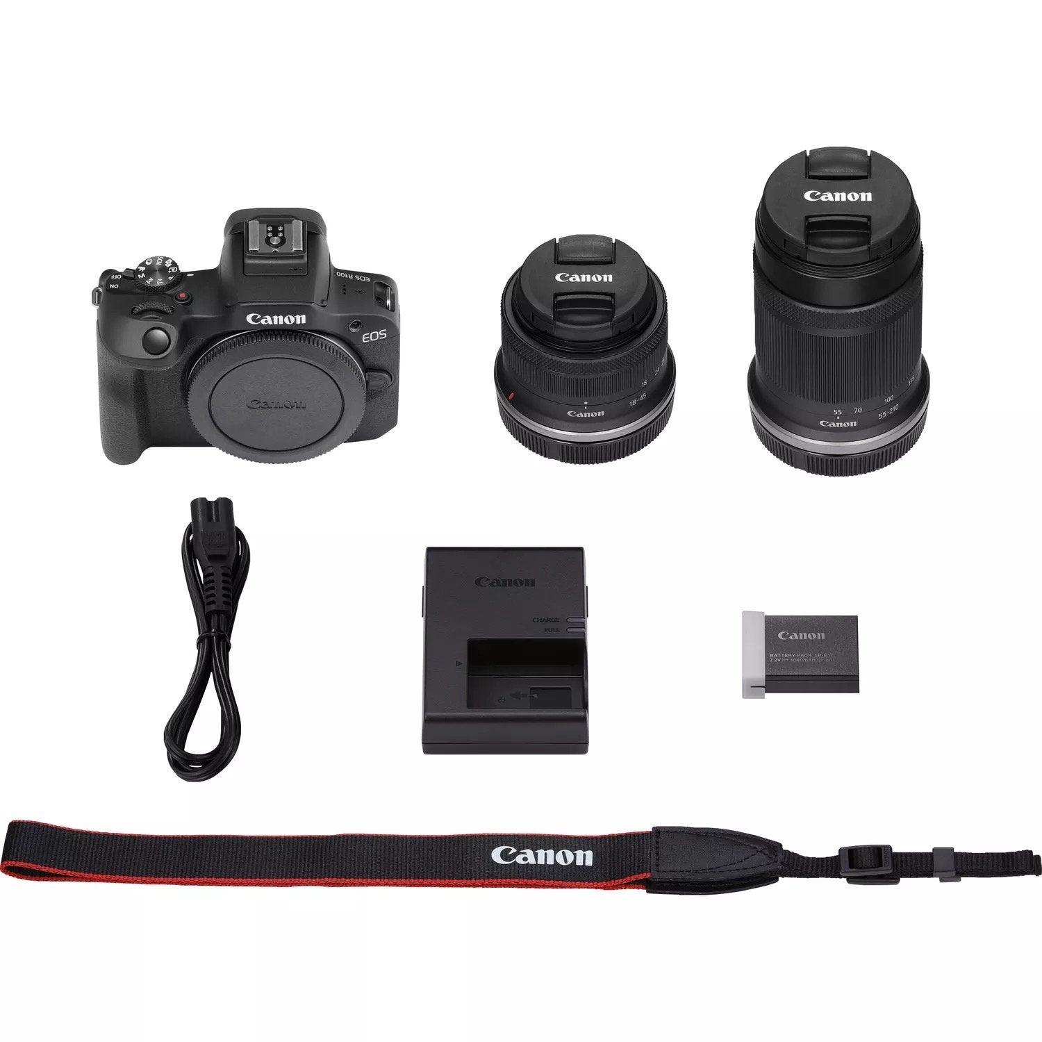 EAN 4549292214635 - Canon EOS R100 + RF-S 18-45mm F4.5-6.3 IS STM + RF-S 55-200mm F5-7.1 IS STM Kit MILC 24,1 MP CMOS 6000 x imagen 5