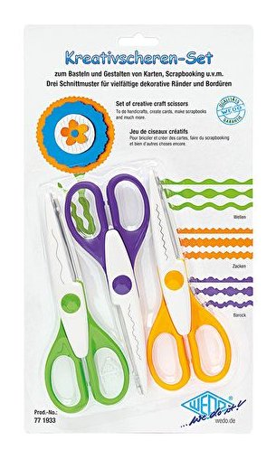 EAN 4003801853833 - Wedo 77 1933 tijera de escritorio y manualidades Universal Corte recto Multicolor imagen 1