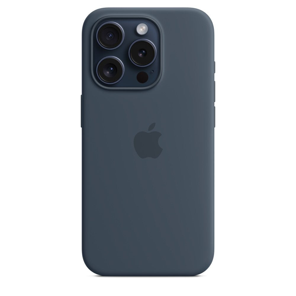 Apple Funda De Silicona Iphone 15 Pro Con Magsafe - Storm Blue