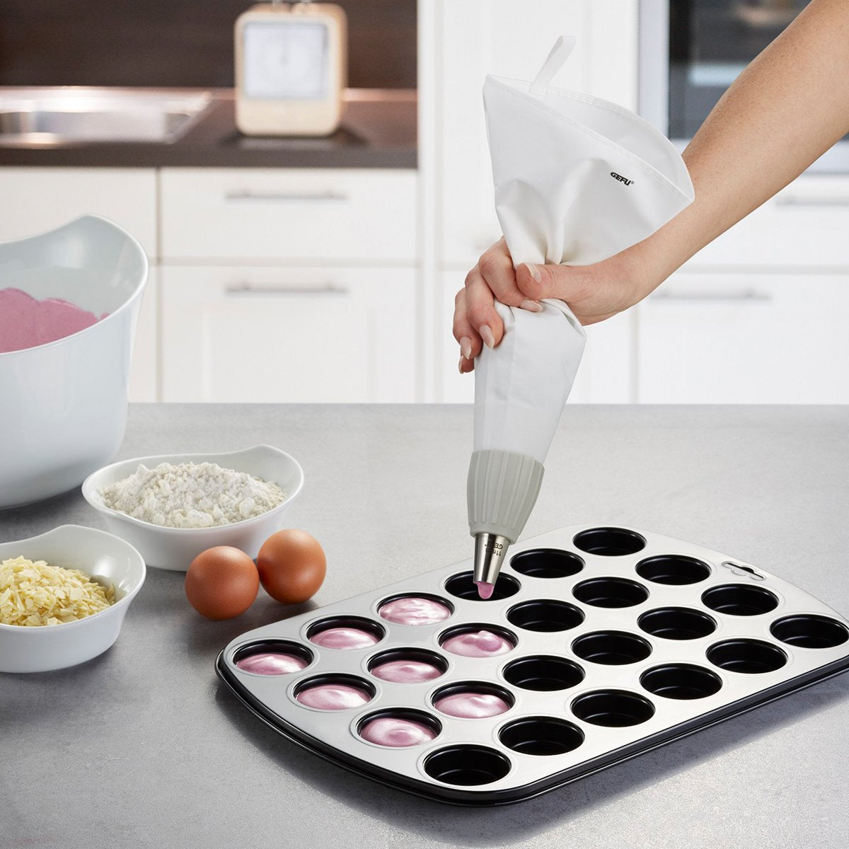 EAN 4006664143301 - GEFU 14330 manga pastelera Algodón, Plástico, Acero inoxidable imagen 3