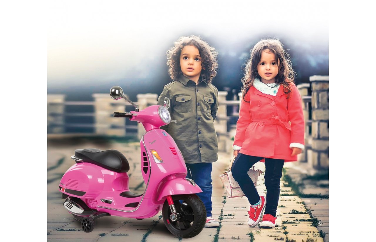Jamara Ride-On Vespa Rojo 12v 3+