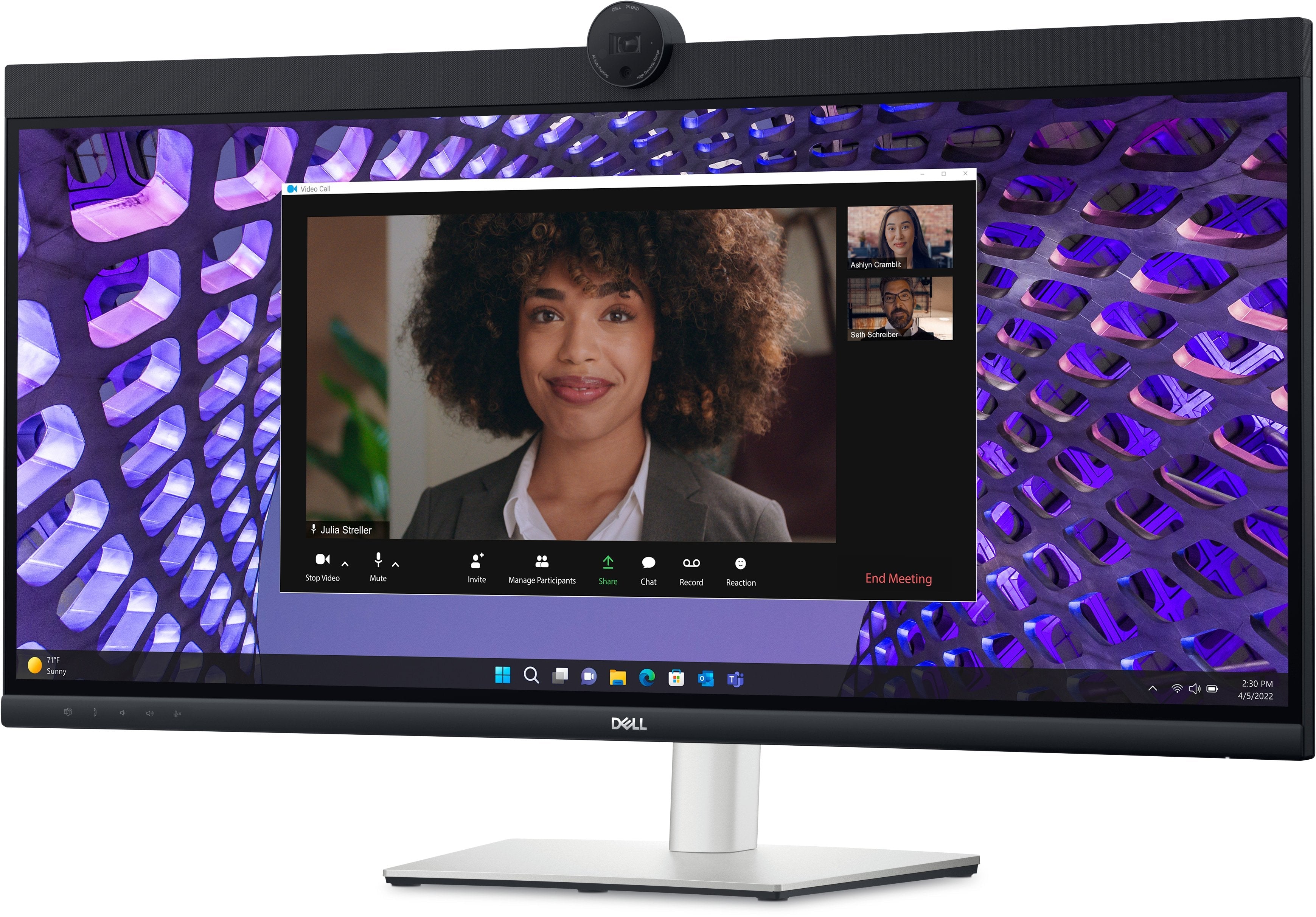 EAN 0884116441489 - DELL P Series P3424WEB pantalla para PC 86,7 cm (34.1") 3440 x 1440 Pixeles 4K Ultra HD LCD Negro imagen 1