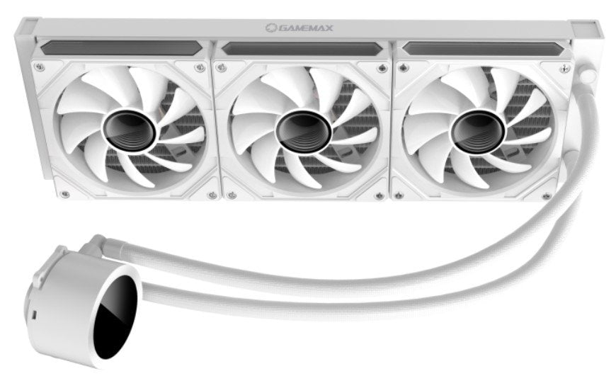 Gamemax Cpu Liquid Cooler Iceburg 360 Digital White