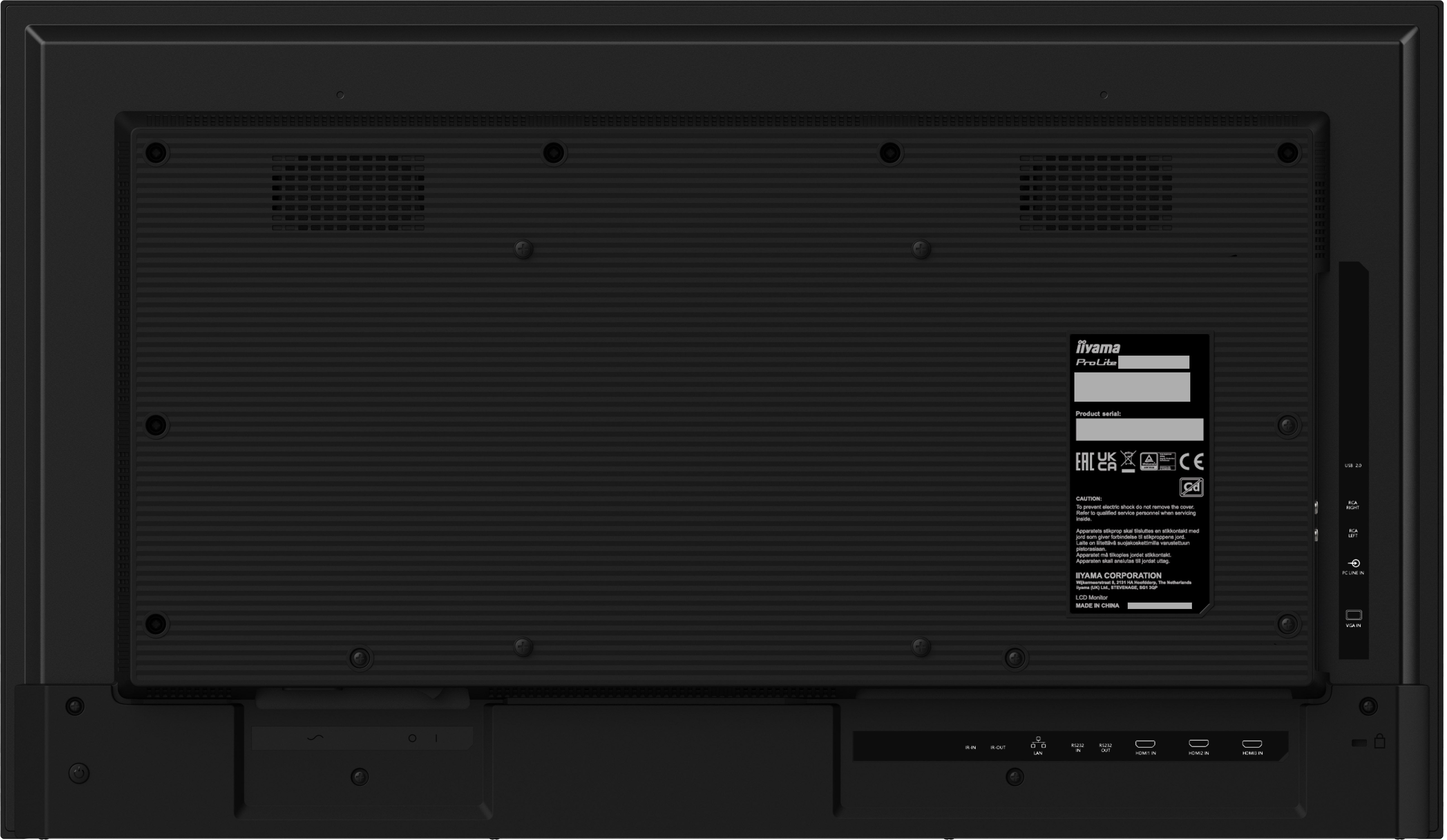 EAN 4948570124220 - iiyama LH3275HS-B1AG pantalla de señalización Pantalla plana para señalización digital 80 cm (31.5") LCD imagen 12