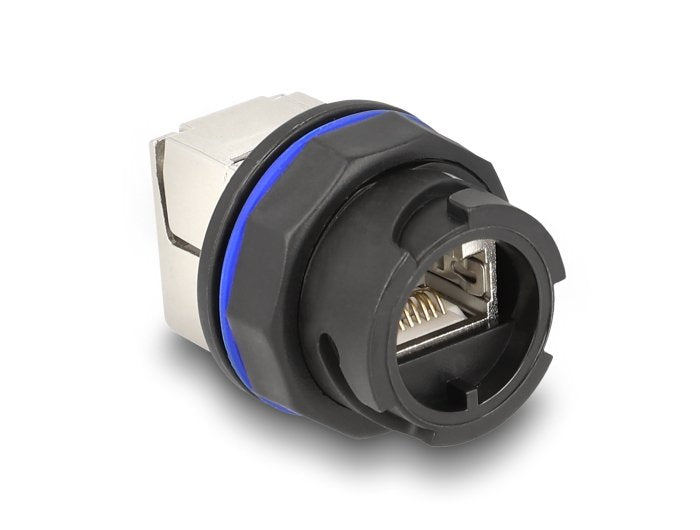 Delock 67047 Conector Rj45 Cat.6a Empotrado Con Conexión Lsa Negro