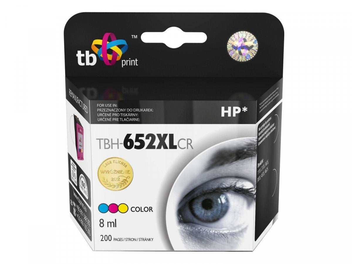 !Tb Ink For Dj 1115 Tbh-652xlcr Cr Reman.