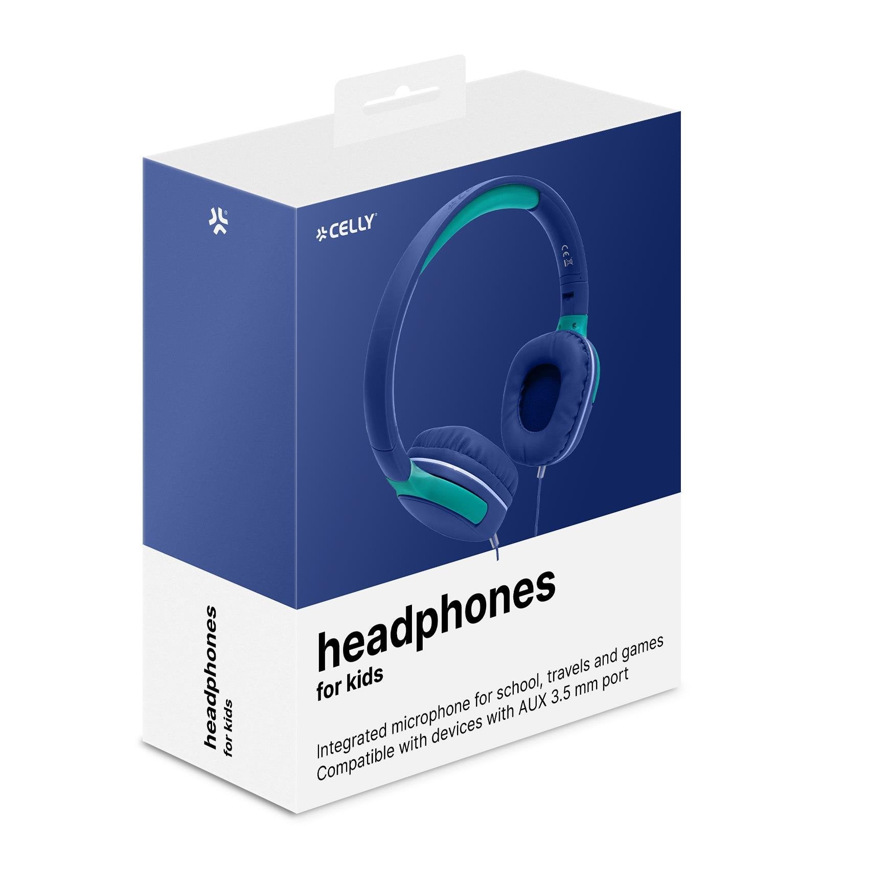 EAN 8021735215103 - Celly KIDSBEAT2 Auriculares Alámbrico Diadema Llamadas/Música Azul imagen 6