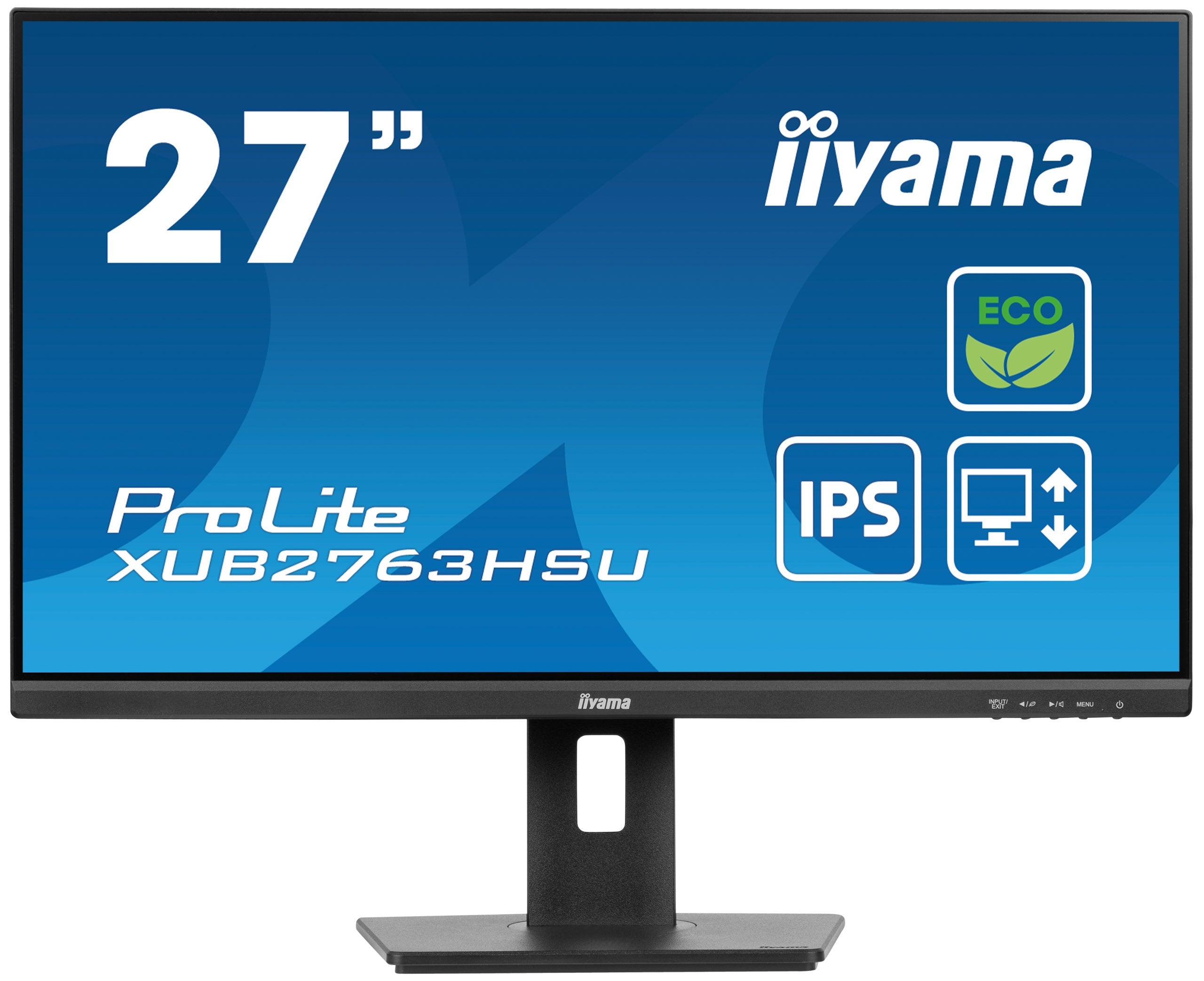 EAN 4948570123780 - iiyama ProLite XUB2763HSU-B1 pantalla para PC 68,6 cm (27") 1920 x 1080 Pixeles Full HD LED Negro imagen 2