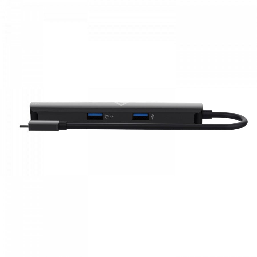 V7 Cd52893 Minidock Usb 3.2 Gen 1 (3.1 Gen 1) Type-C Negro