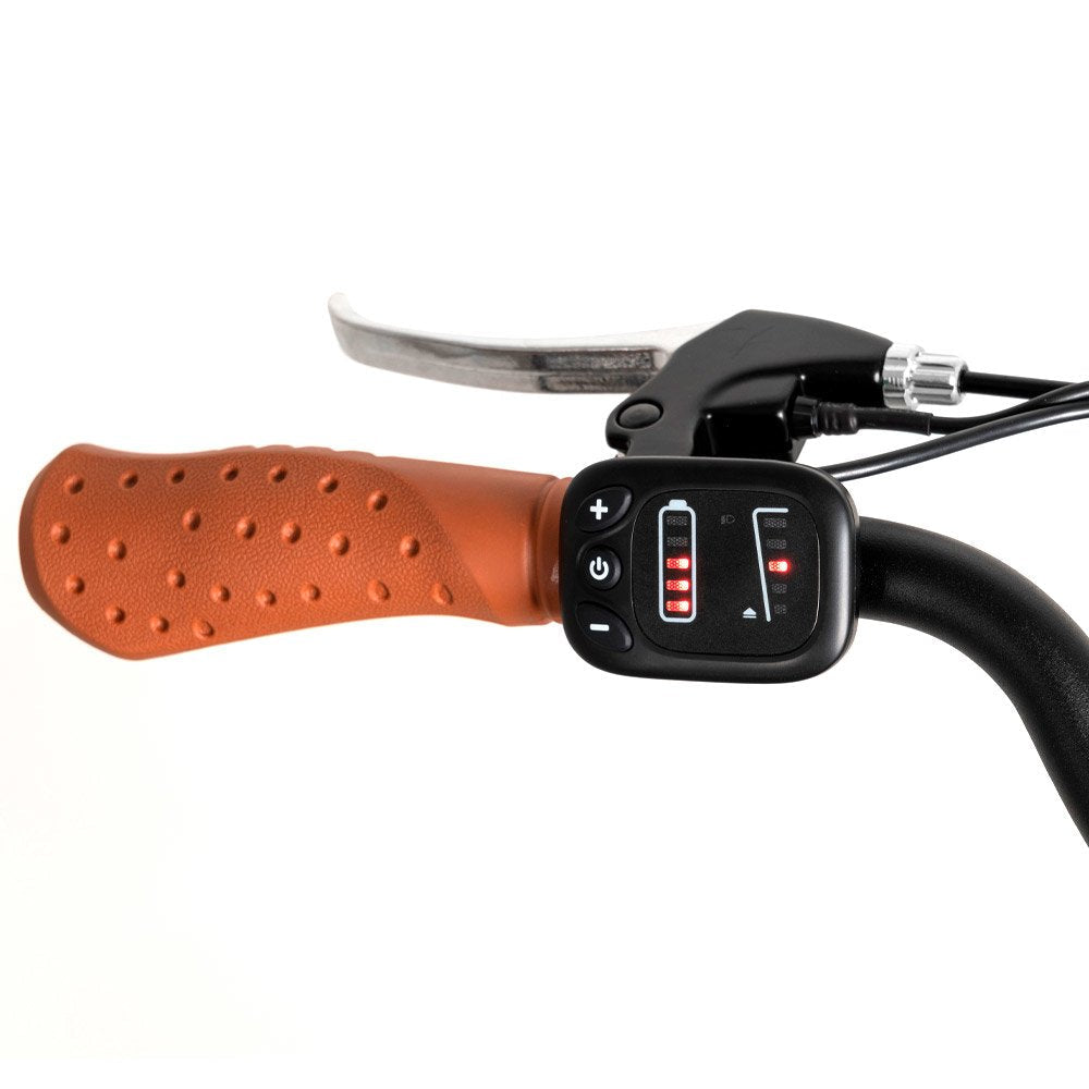 Bicicleta Electrica Youin Youride Viena Color Crema Diseño De Paseo Motor 36v 15ah Lcd Display