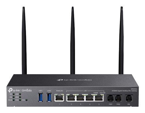EAN 8885020626759 - TP-Link Omada AX3000 router inalámbrico Gigabit Ethernet Doble banda (2,4 GHz / 5 GHz) Negro imagen 1