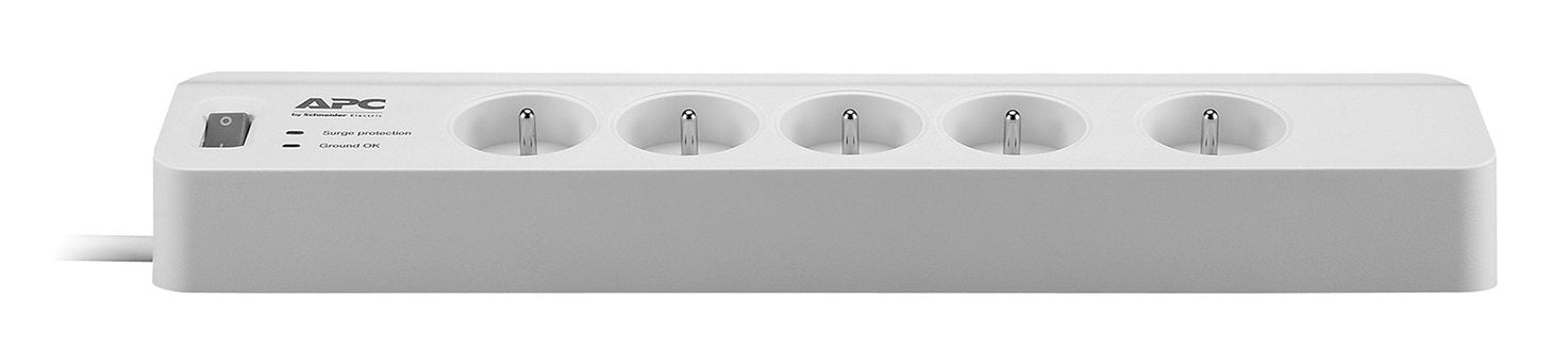 EAN 0731304313922 - APC PM5-FR limitador de tensión Blanco 5 salidas AC 230 V 1,83 m imagen 2