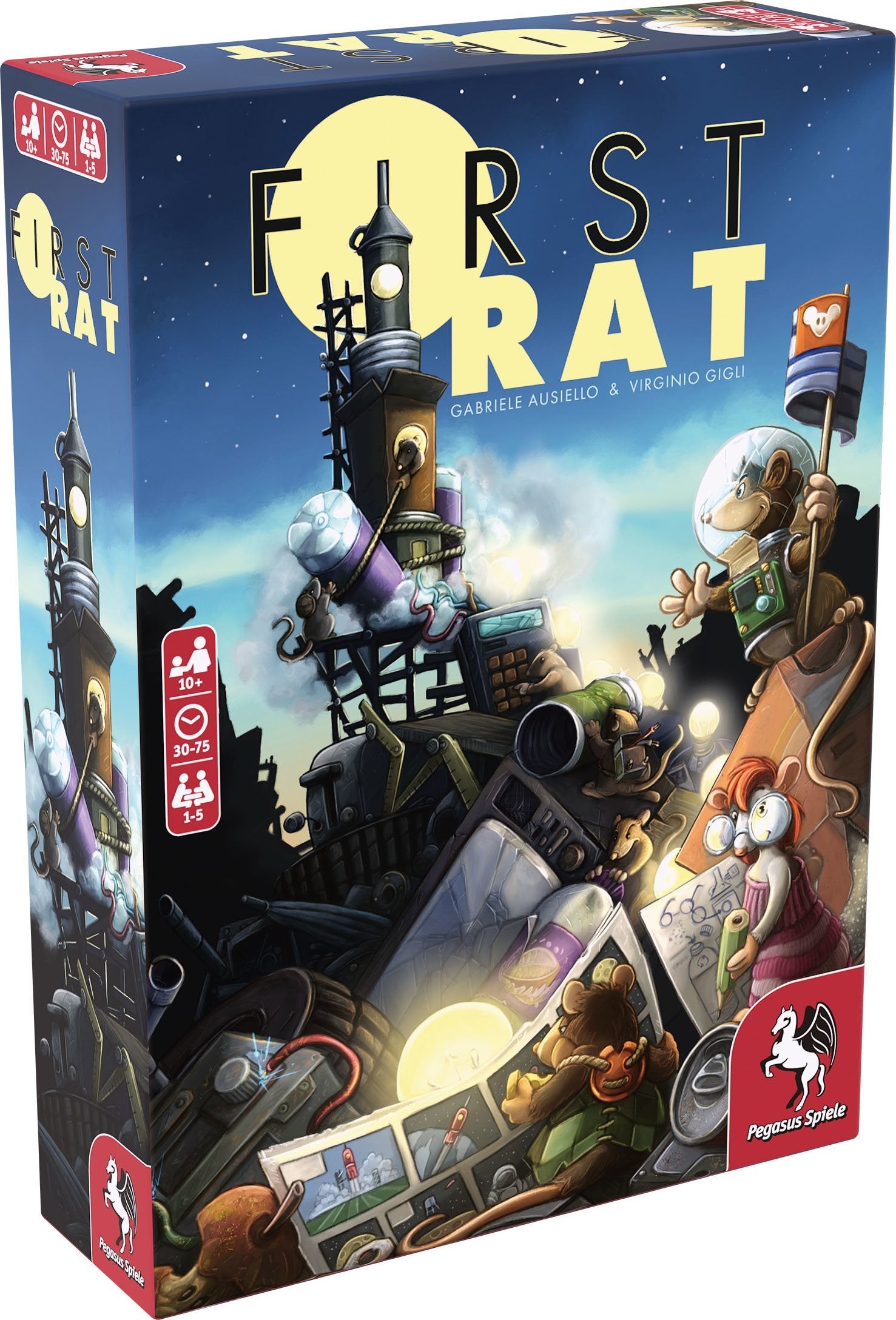 Pegasus First Rat, Juego De Mesa 51232g
