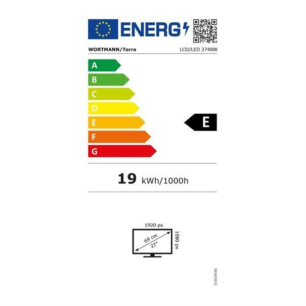EAN 4039407082070 - TERRA 3030239 pantalla para PC 68,6 cm (27") 1920 x 1080 Pixeles Full HD LCD Negro imagen 9