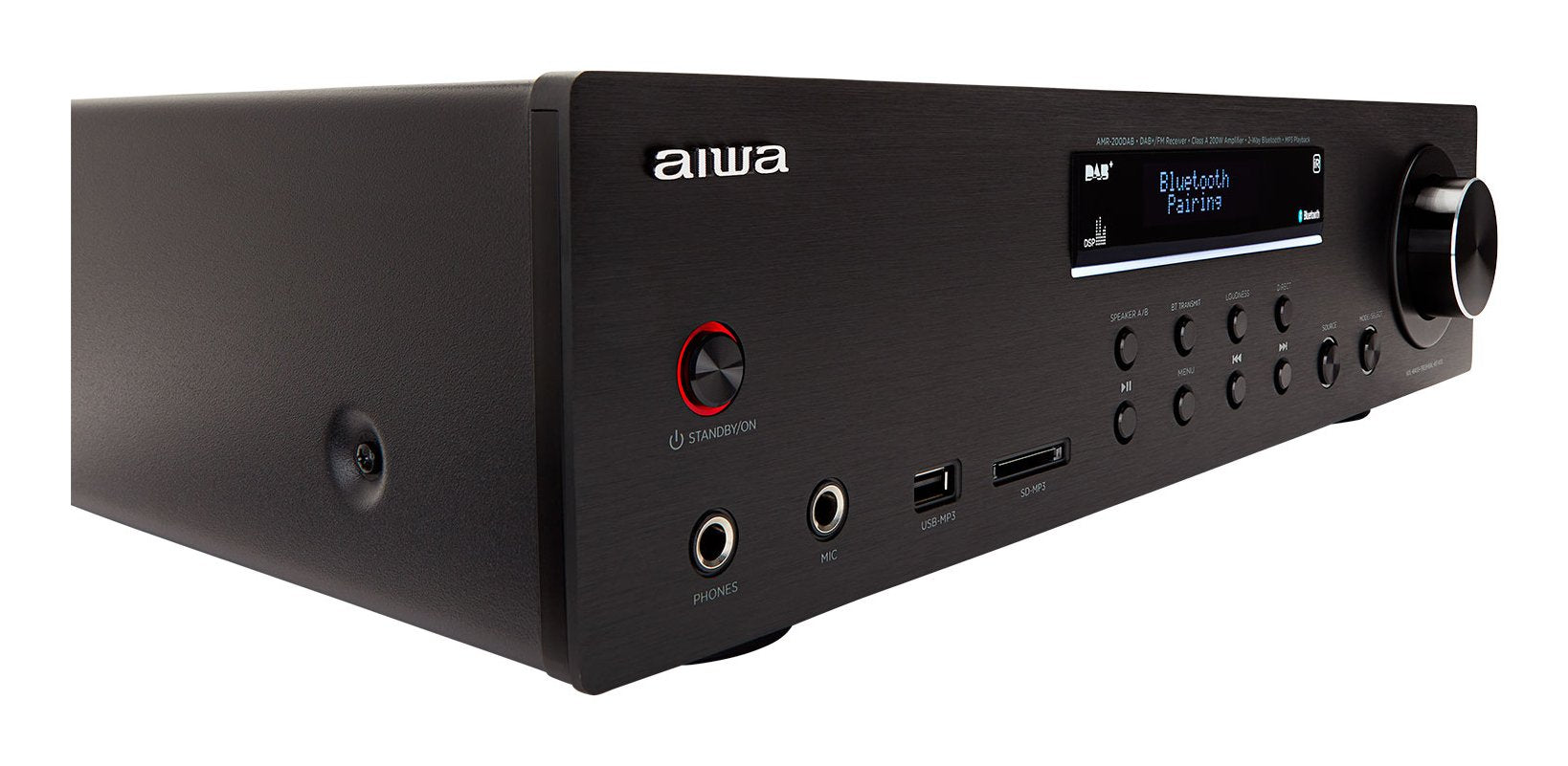 Amplificador Estéreo Aiwa Amr-200dab 200w