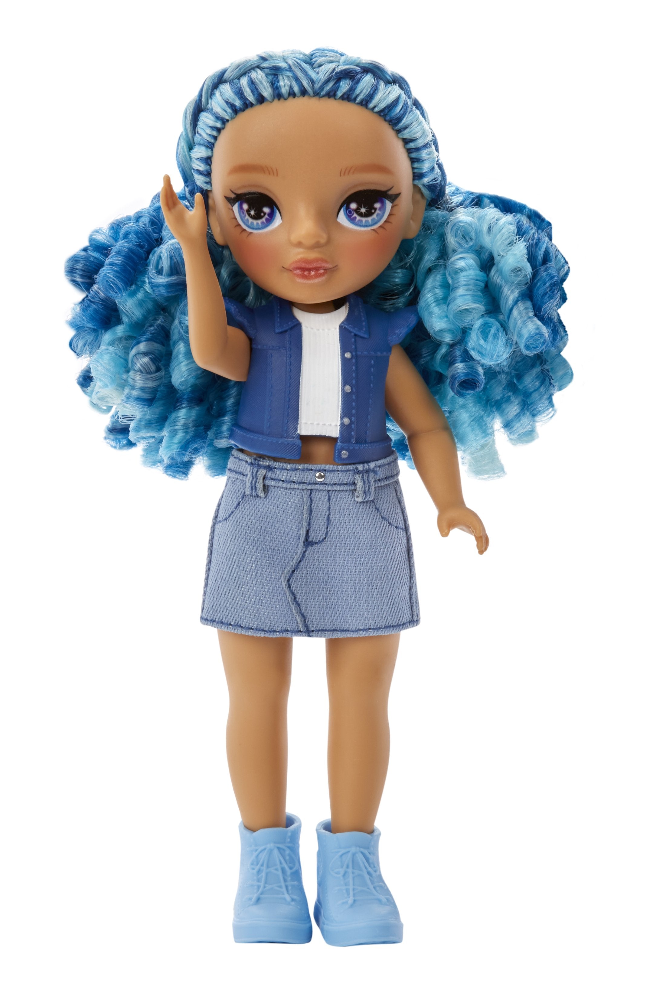 EAN 0035051531197 - Rainbow High Littles Dolls- Sapphire (Blue) imagen 5