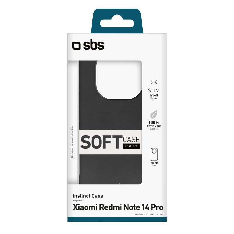 Sbs Instinct Cover Xiaomi Redmi Note 14 Pro Schwarz
