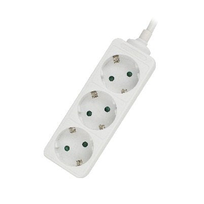 EAN 8054392612367 - Ewent EW3958 base múltiple 1,5 m 3 salidas AC Interior Blanco imagen 2