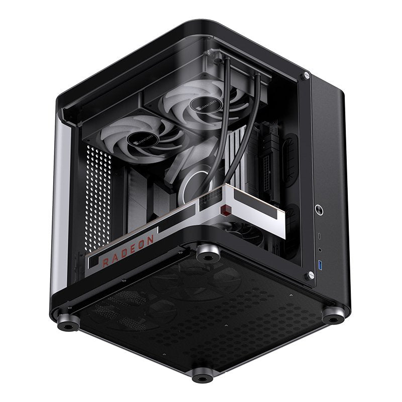 Jonsbo Tk-1 2.0 Micro-Atx Gehäuse, Temperojo Glass - Negro