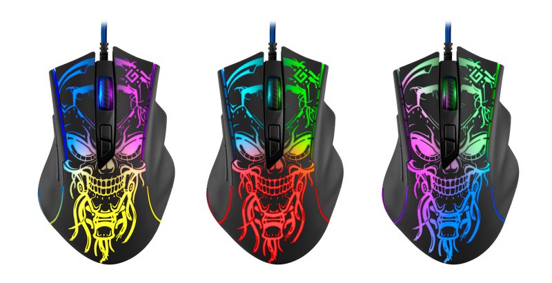 EAN 4714033529280 - Defender BULLETSTORM GM-928 ratón Juego mano derecha USB tipo A Óptico 7200 DPI imagen 7