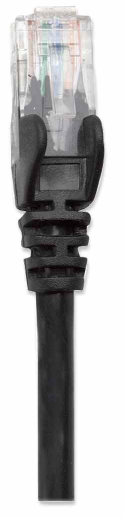 EAN 0766623345378 - Intellinet 345378 cable de red Negro 10 m Cat5e U/UTP (UTP) imagen 4